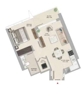 1 Bedroom